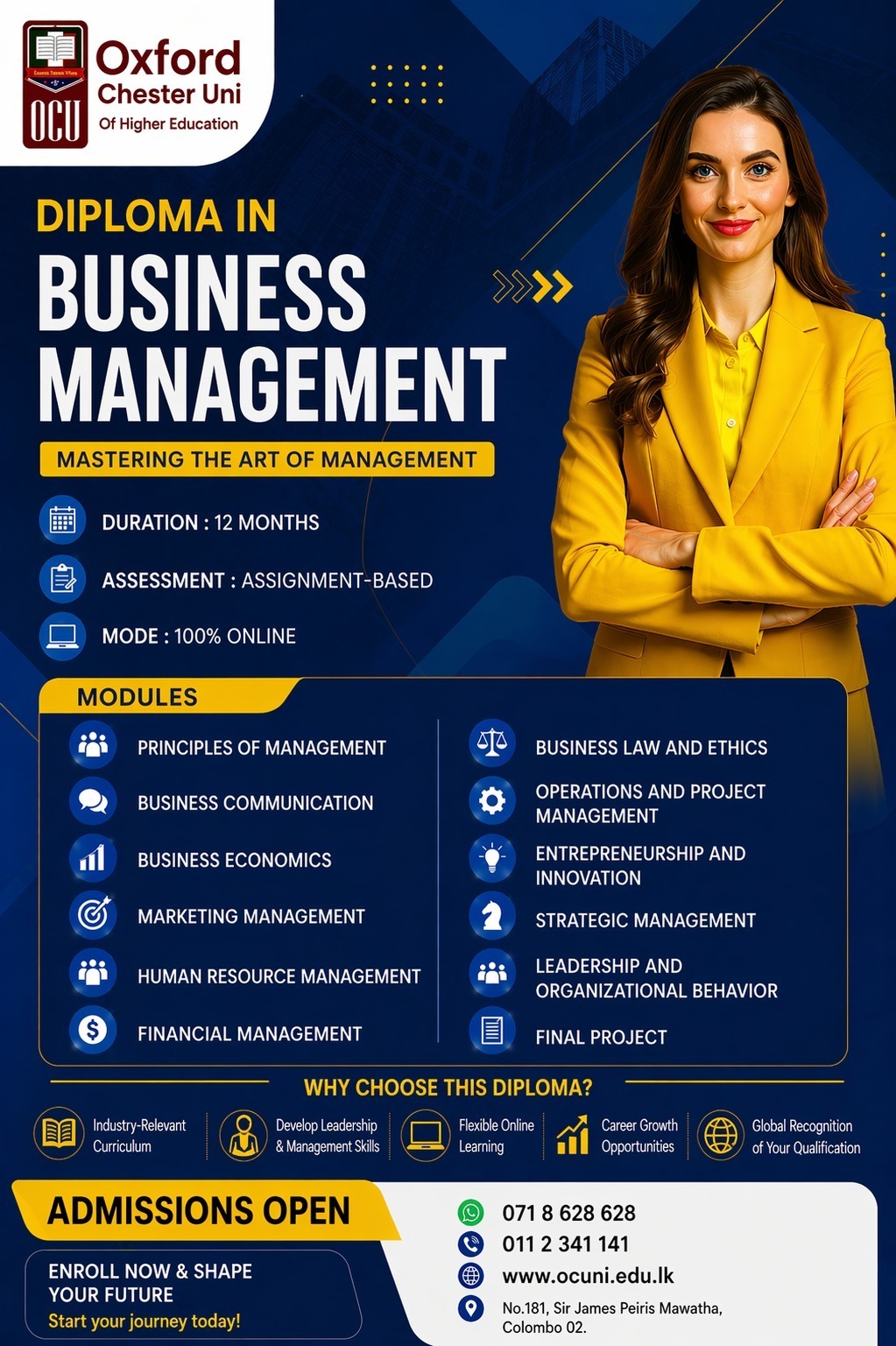 Diploma in Business Management